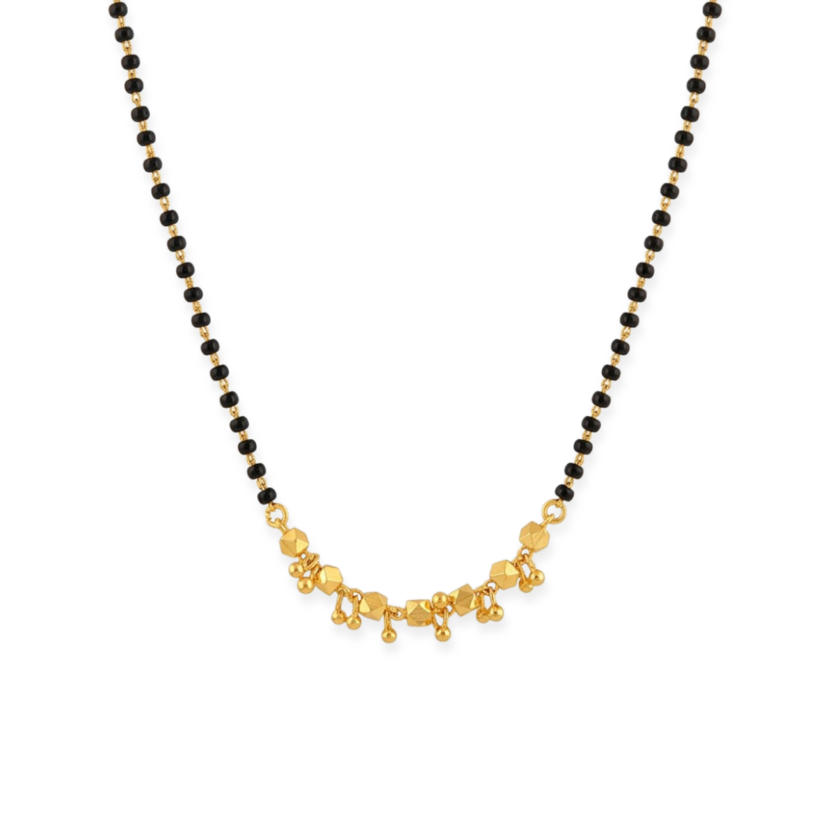Handmade Ashtapailu Jhalar Mangalsutra | 24 Carat Gold Plated