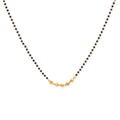 Handmade Ashtapailu Mangalsutra | 24 Carat Gold Plated