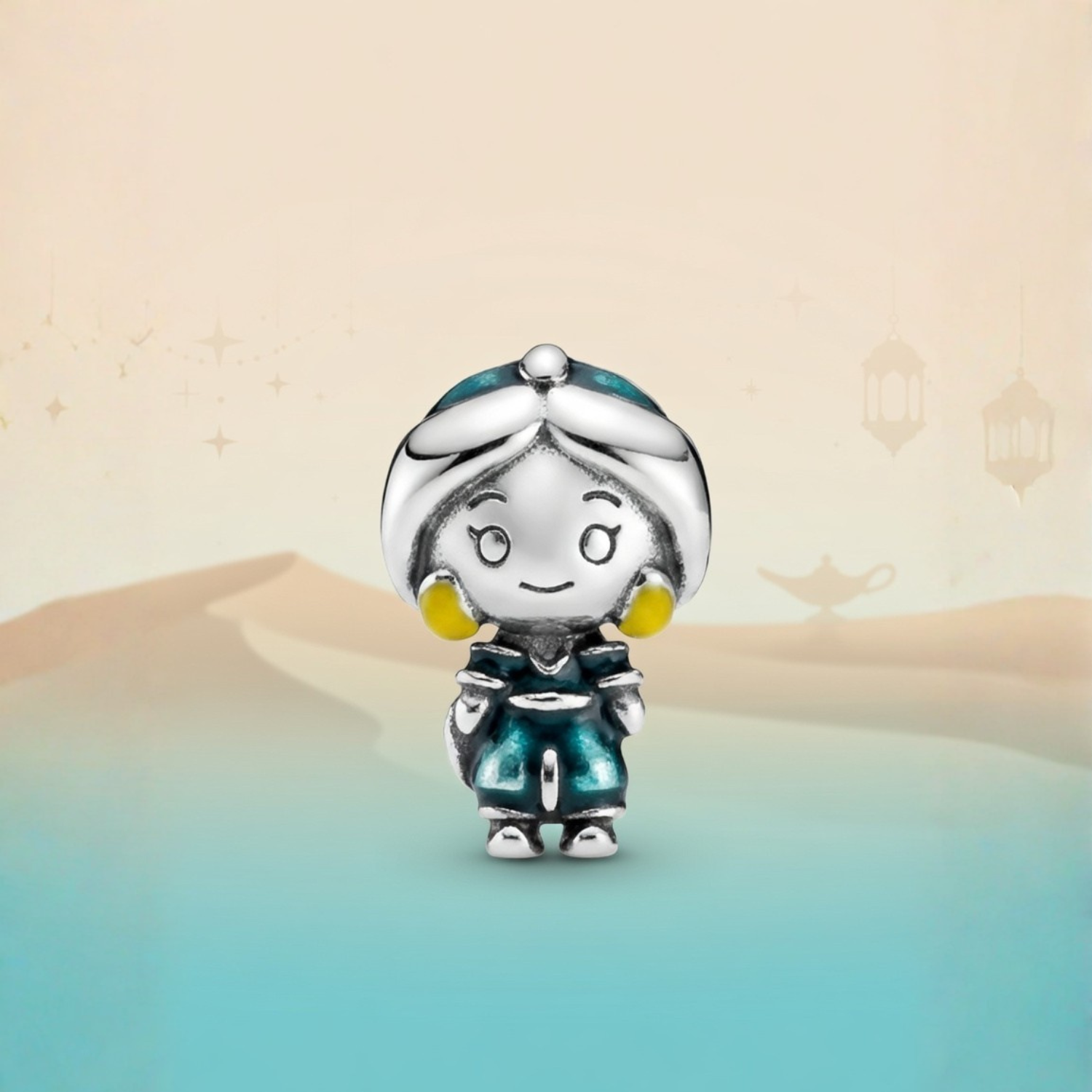 925 Silver Desert Dream Princess Charm