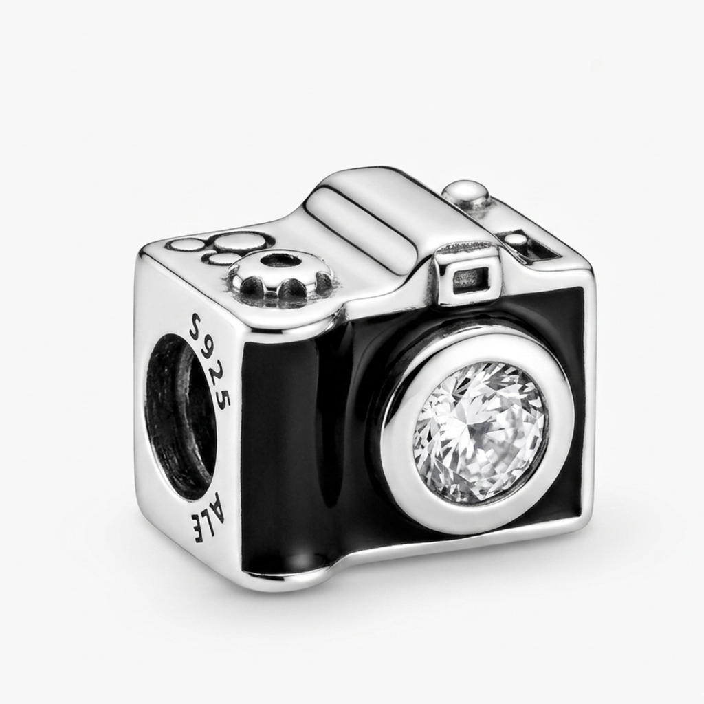 925 Silver Captured Moments Camera Charm