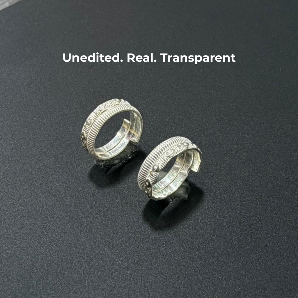 Rekha Sterling Silver Jodvi