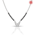 925 Silver Butterfly Mangalsutra