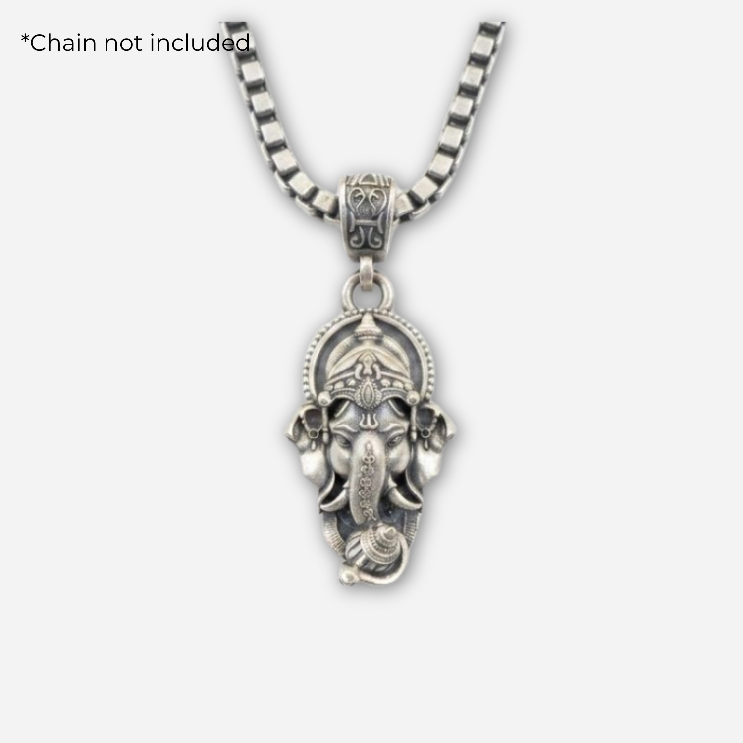 925 Silver Lord Ganesha: The Obstacle Remover Pendant