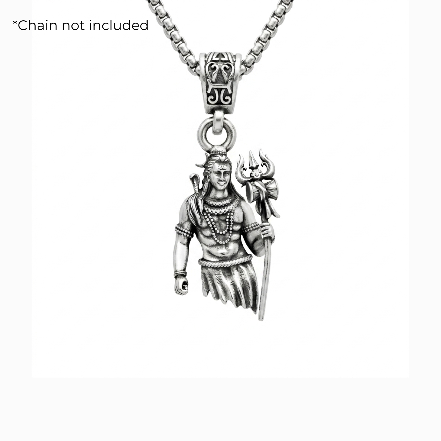 925 Silver Lord Shiva: The Divine Guardian Pendant