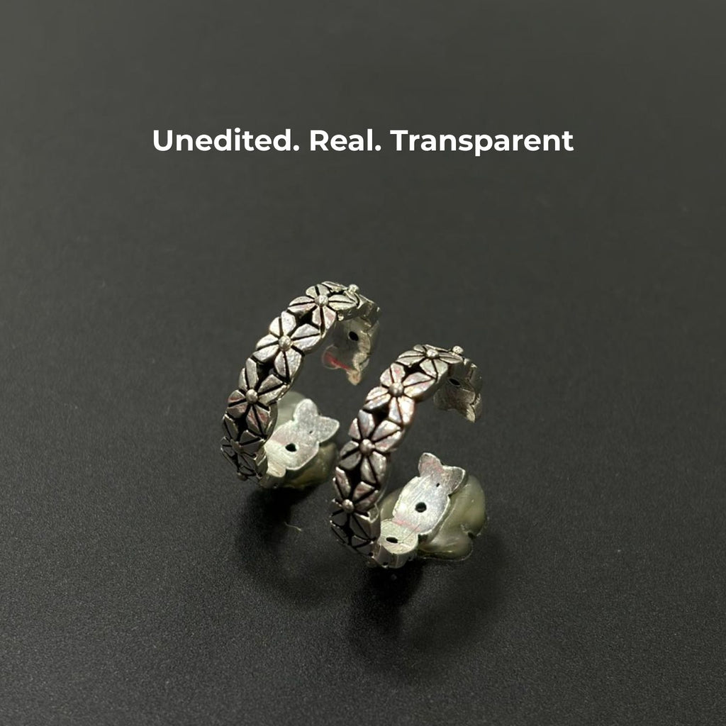 Phulwari Sterling Silver Jodvi