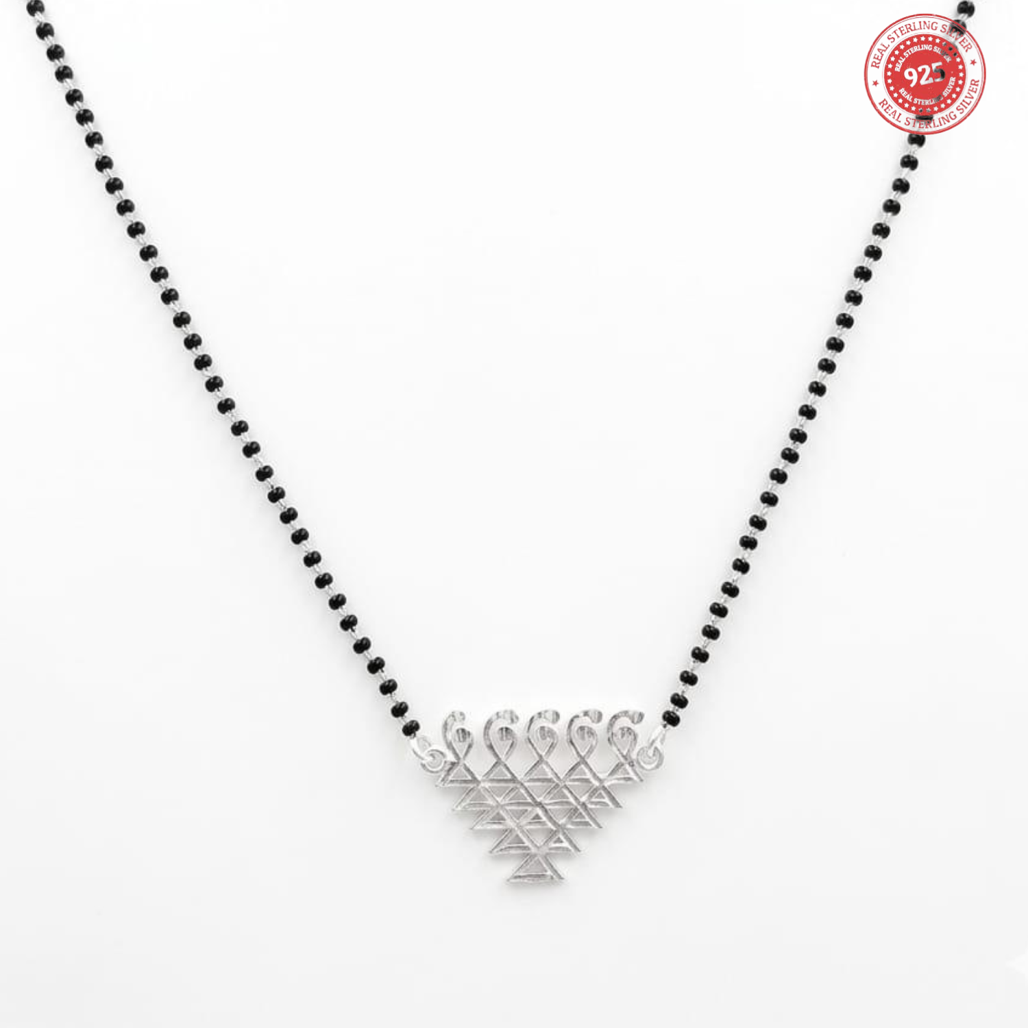 925 Silver Saraswati Mangalsutra