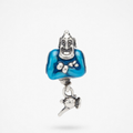 925 Silver Genie Magic Lamp Dangle Charm