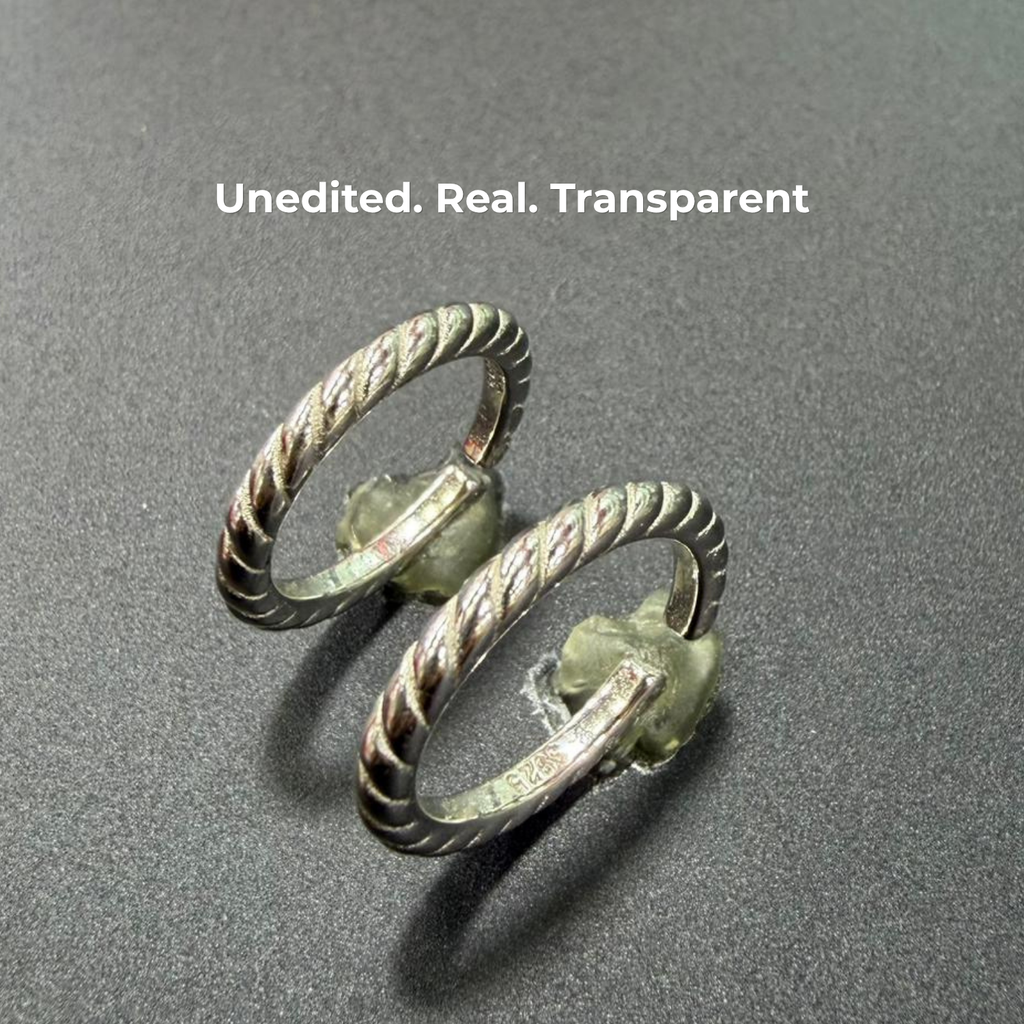 Twisted Rope Adjustable 925 Silver Toe Ring
