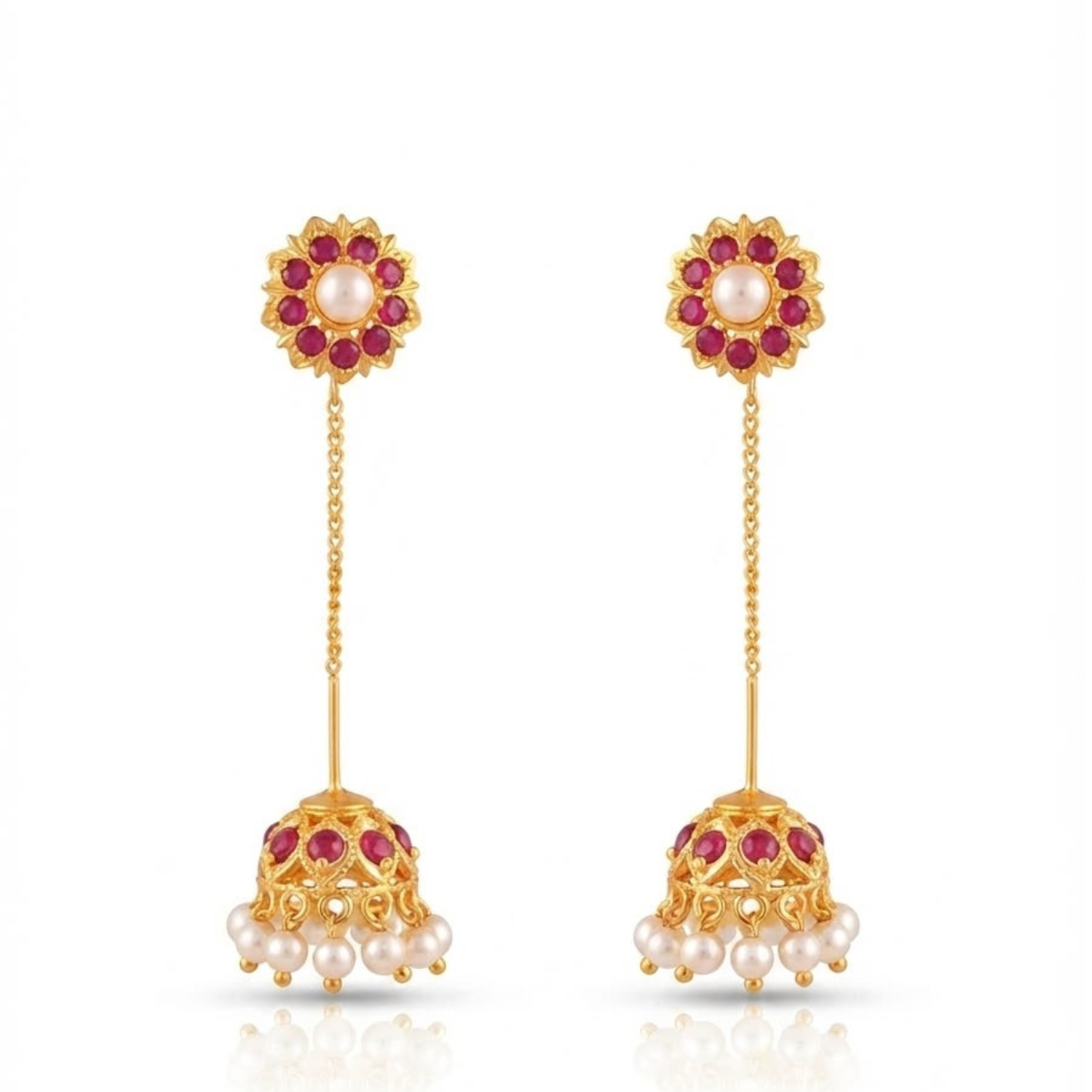 Padmika Sui Daga Jhumka (PJD's Jhumka Collection)