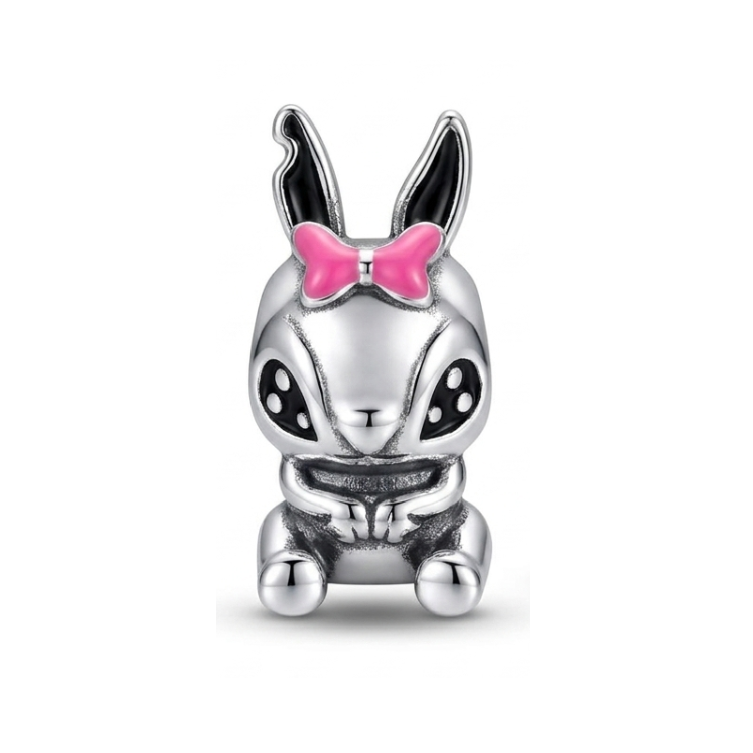 925 Silver Mischievous Alien Cutie Charm
