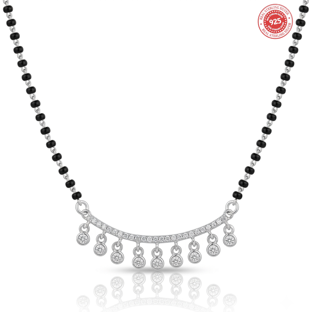 925 Silver CZ Tarangini Mangalsutra