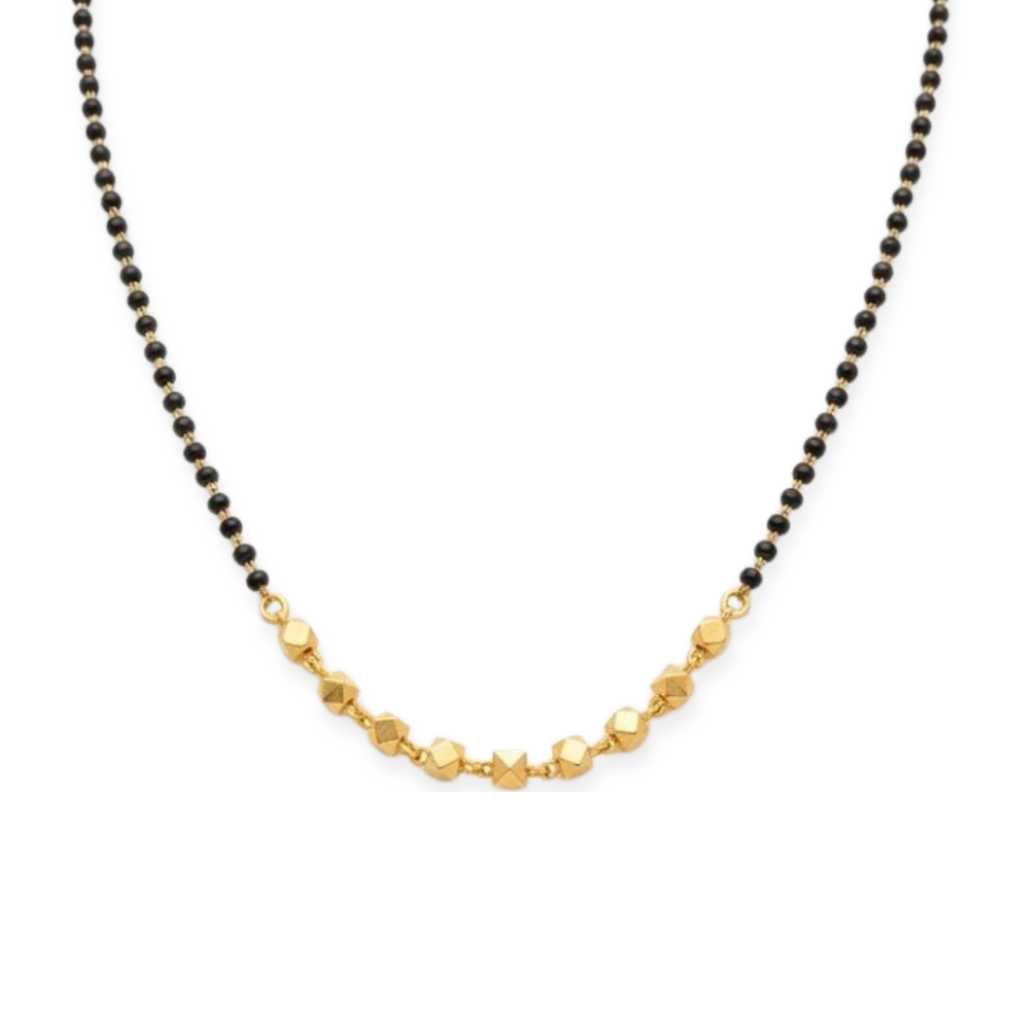Handmade Ashtapailu Mangalsutra | 24 Carat Gold Plated