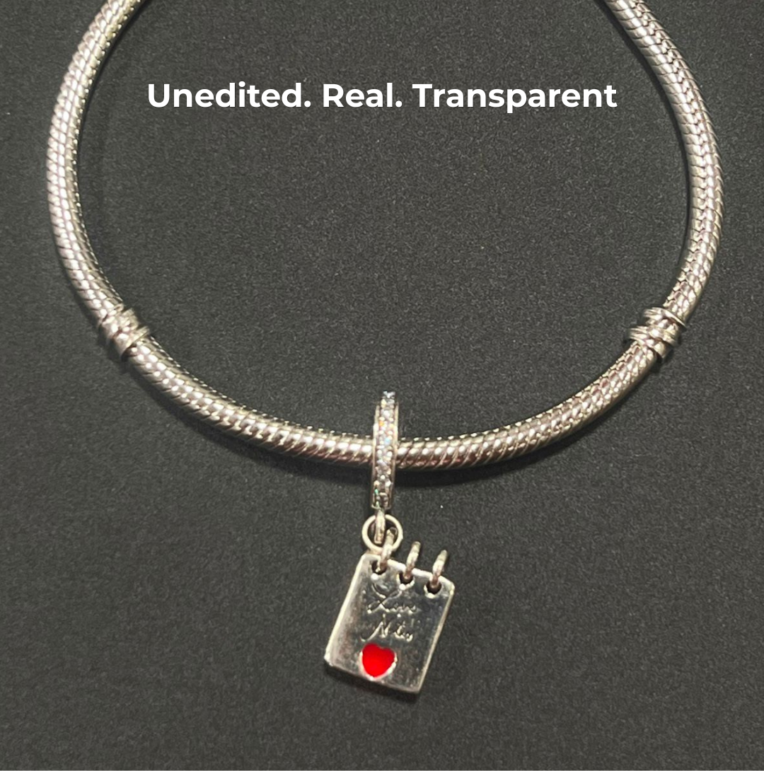 “Love Notes” Notebook Dangle Charm