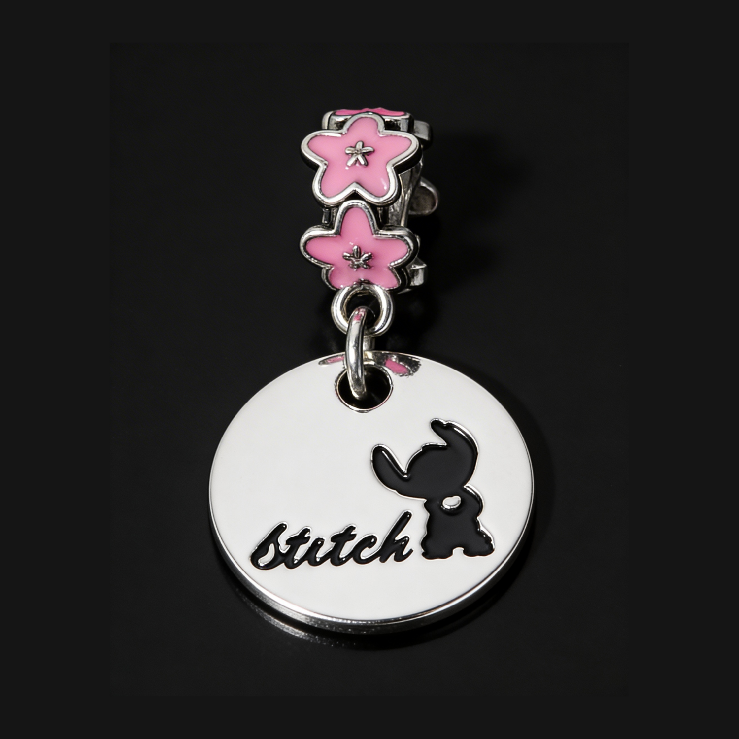 925 Silver "Ohana" Silhouette Dangle Charm