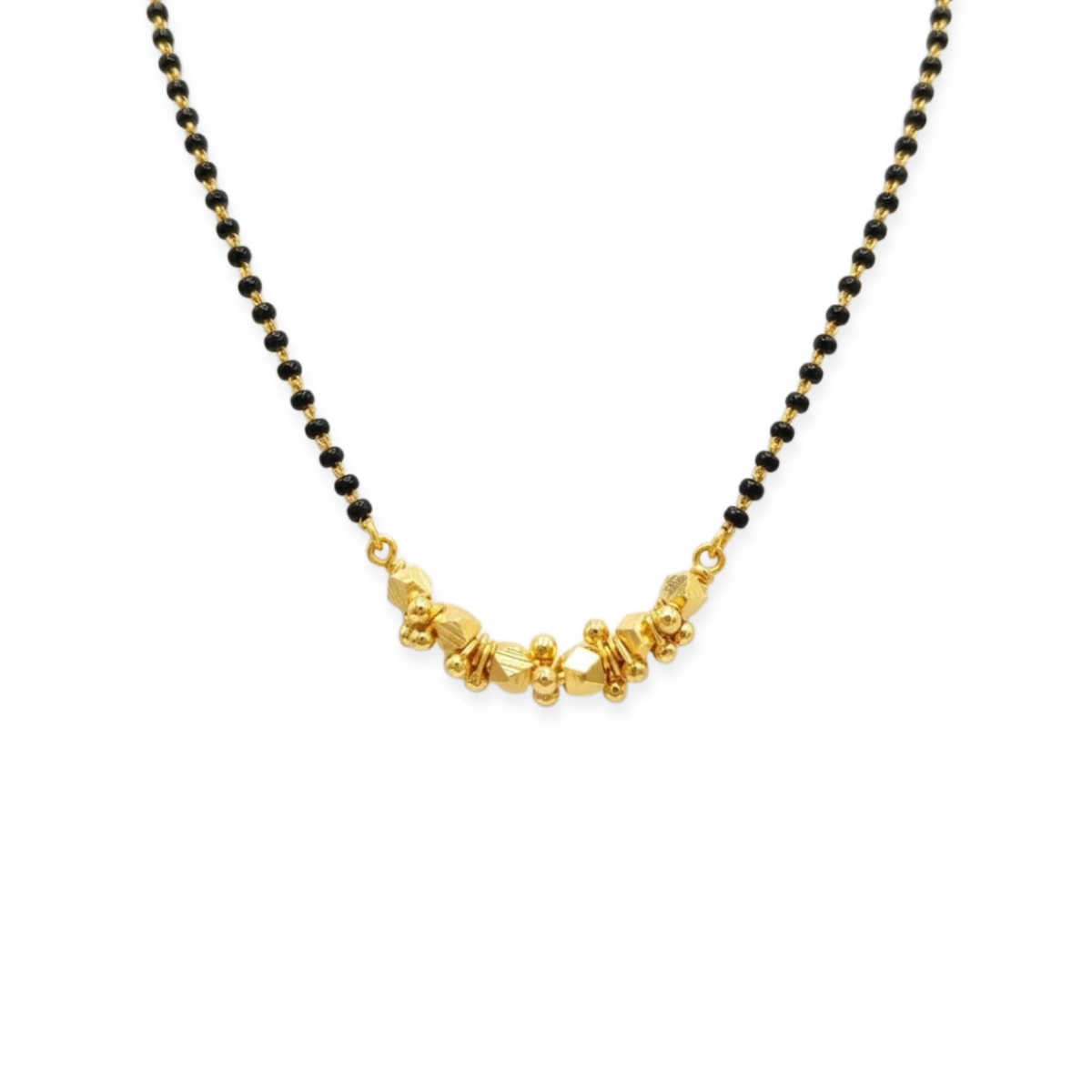 Handmade Ashtapailu Mangalsutra | 24 Carat Gold Plated