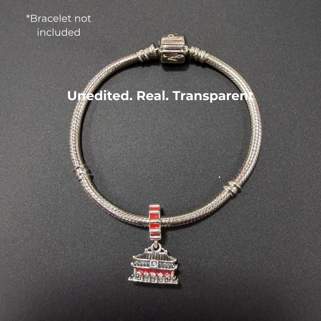 925 Silver Japanese Zen Pagoda Charm