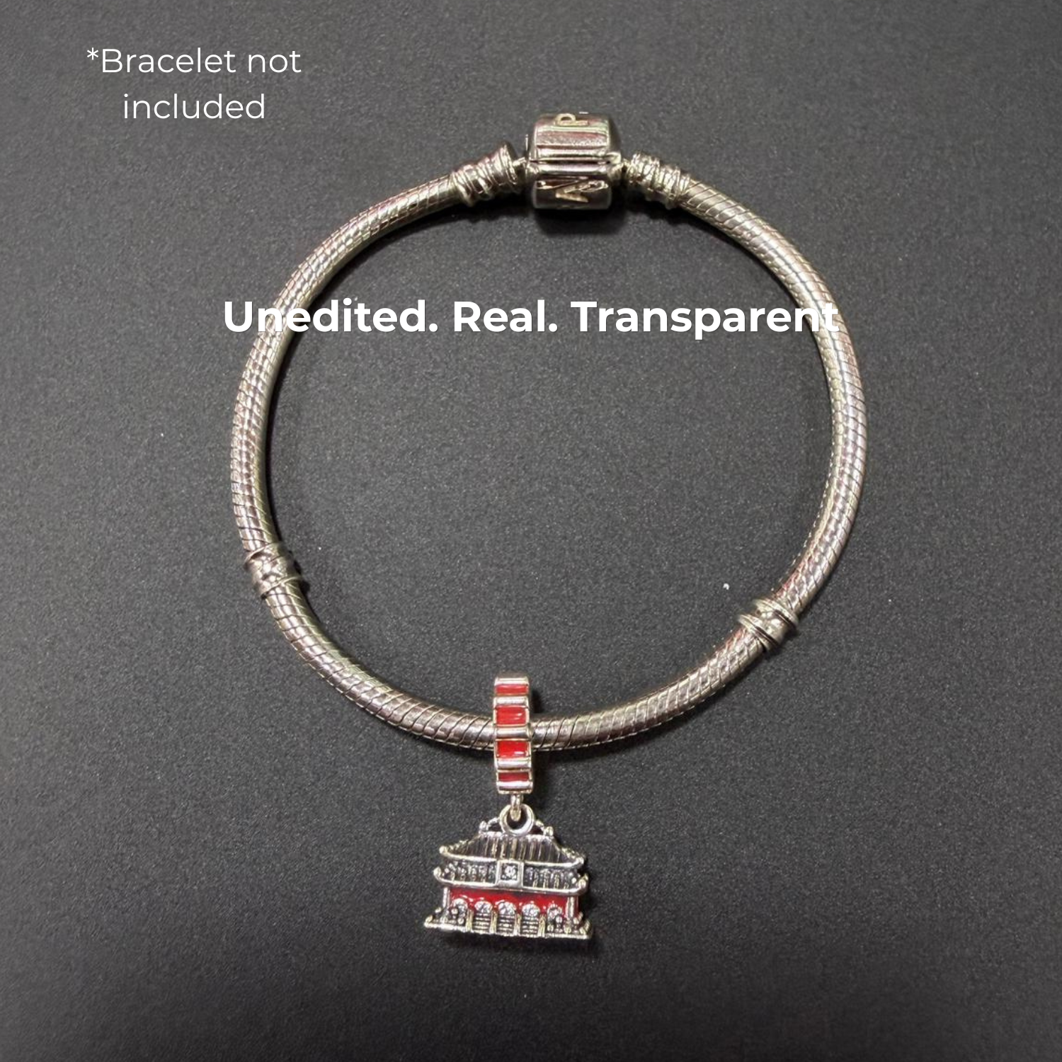 925 Silver Japanese Zen Pagoda Charm