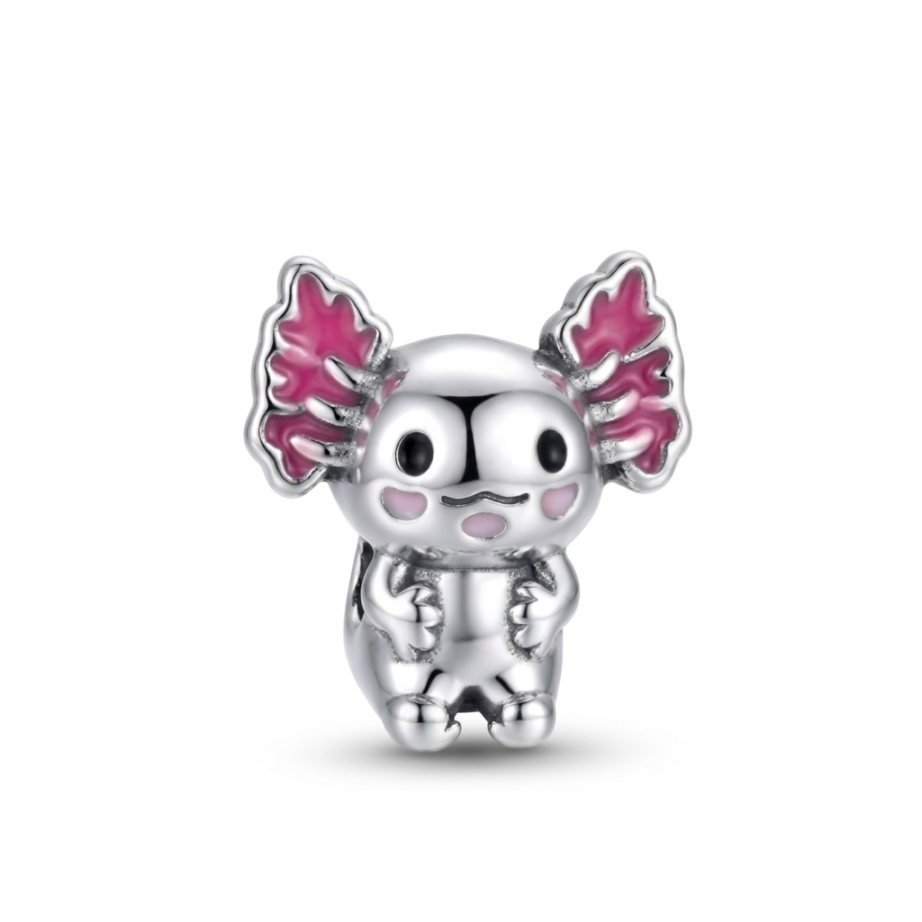 925 Silver Axolotl Aqua Mischief Charm
