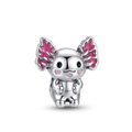 925 Silver Axolotl Aqua Mischief Charm