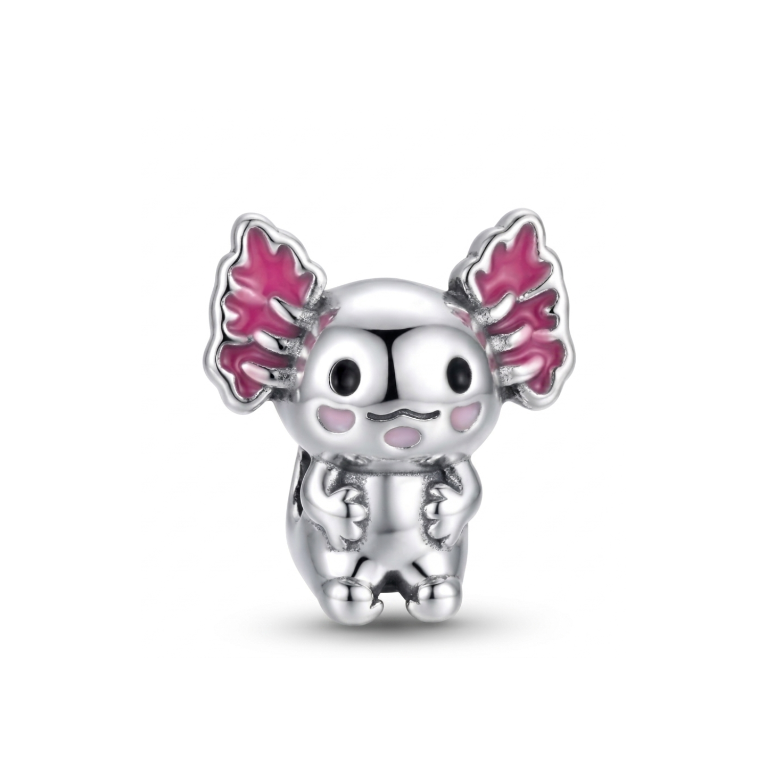925 Silver Axolotl Aqua Mischief Charm