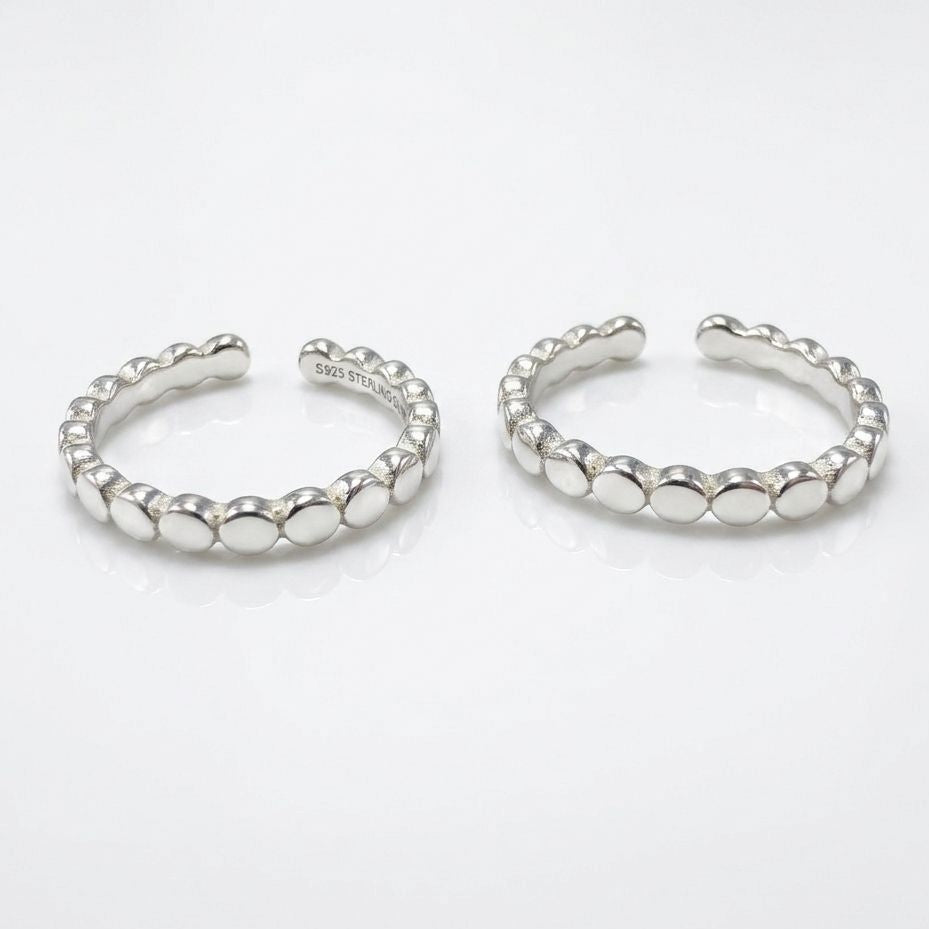 Minimalist Jodvi 925 Silver Toe Ring