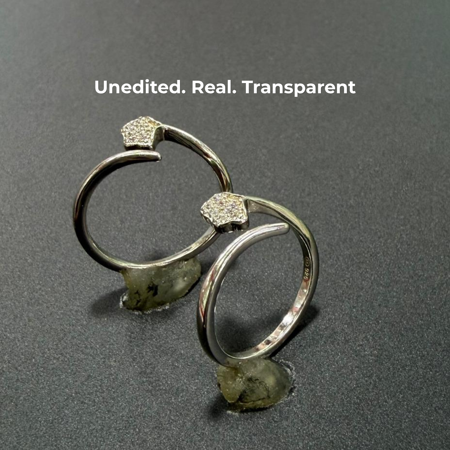 Shimmering Blossom 925 Silver Toe Ring