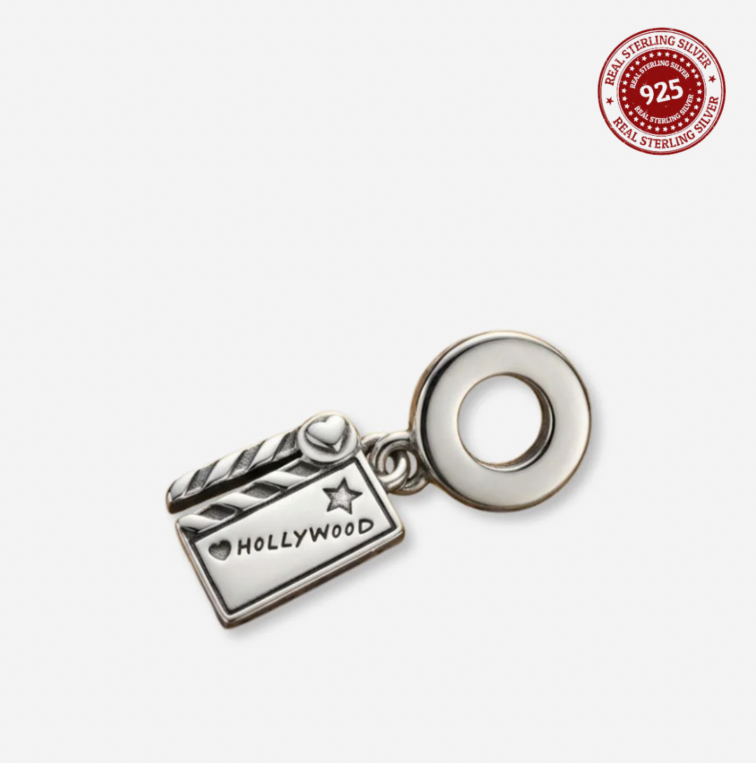 Hollywood Movie Buzz Lover Clapper Charm