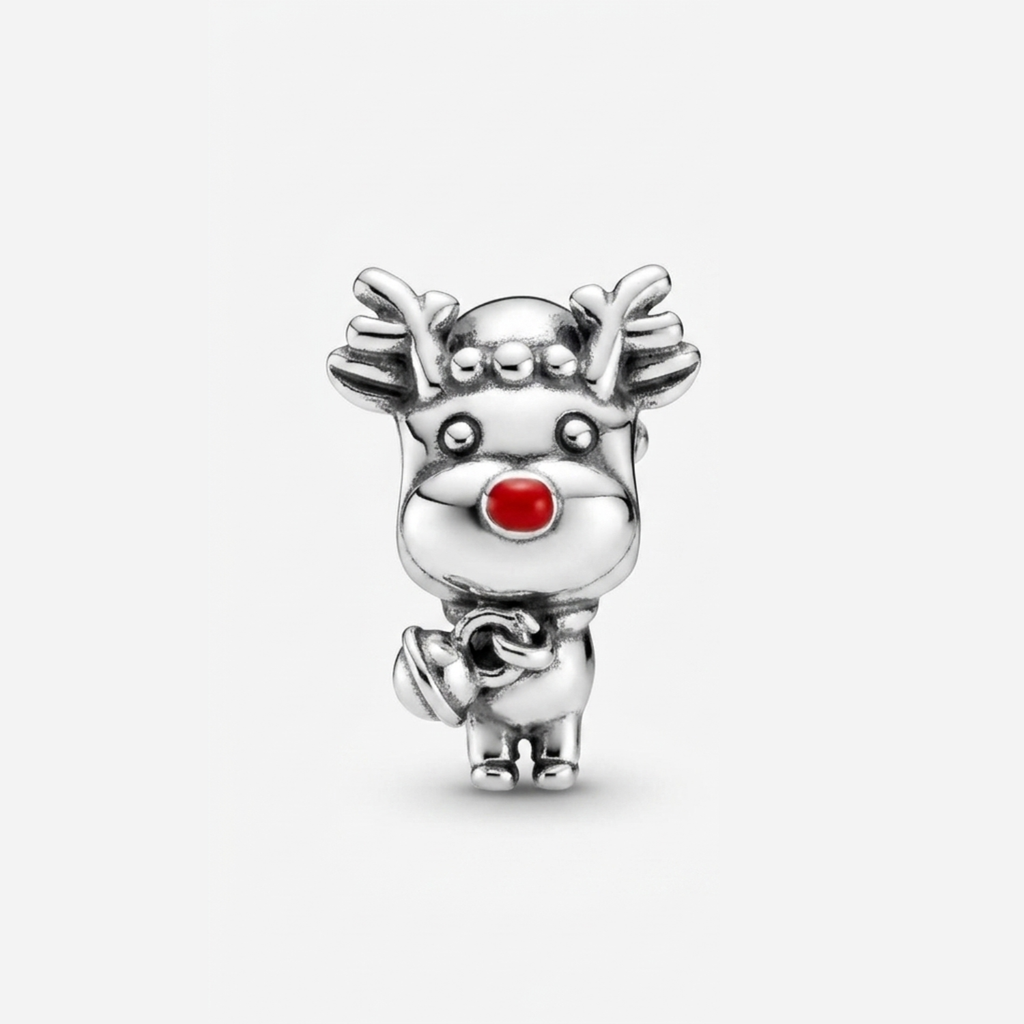 925 Silver Little Joy Rudolph Charm