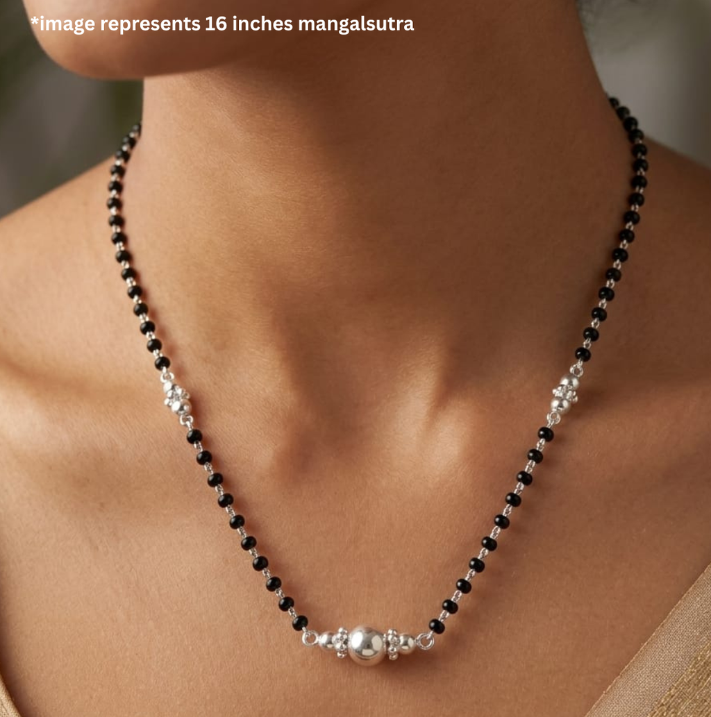 925 Silver Sun Mangalsutra