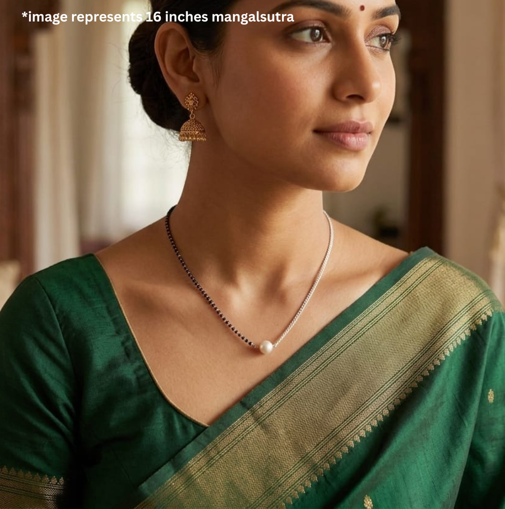 925 Silver Chain-Ganthan Pearl Mangalsutra
