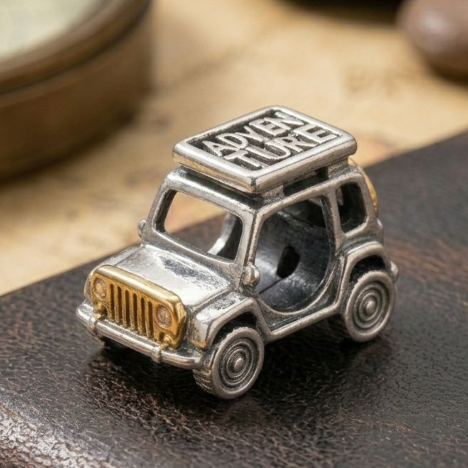 925 Silver Off-Road "Adventure" Jeep Charm