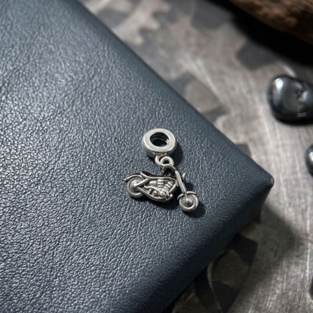 925 Silver Open Road Cruiser Charm