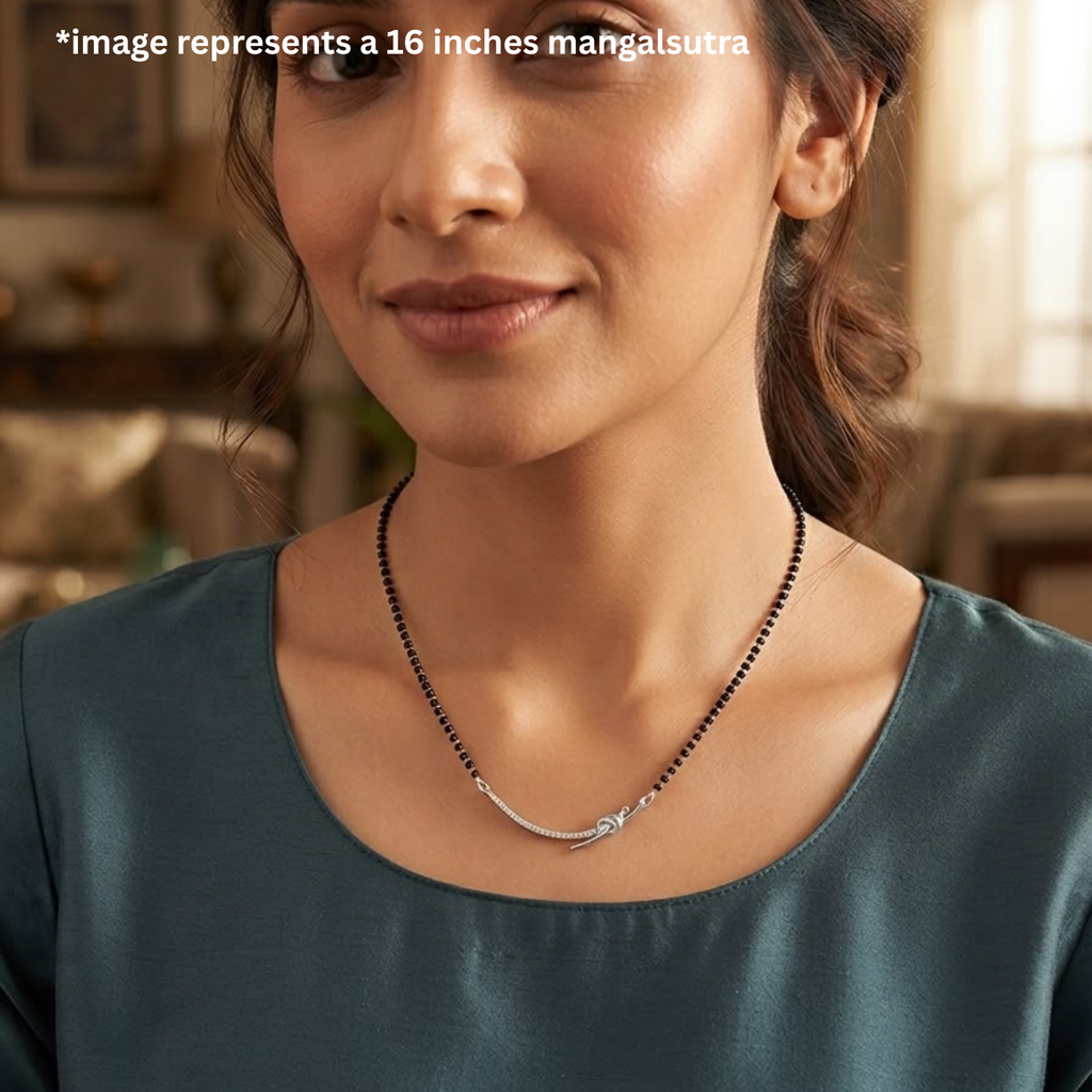 925 Silver Knot Mangalsutra