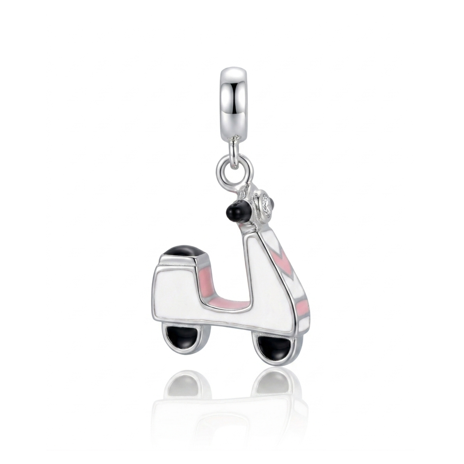 925 Silver City Ride Scooter Charm