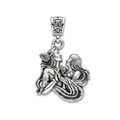 925 Silver Radha Krishna: The Eternal Love Pendant