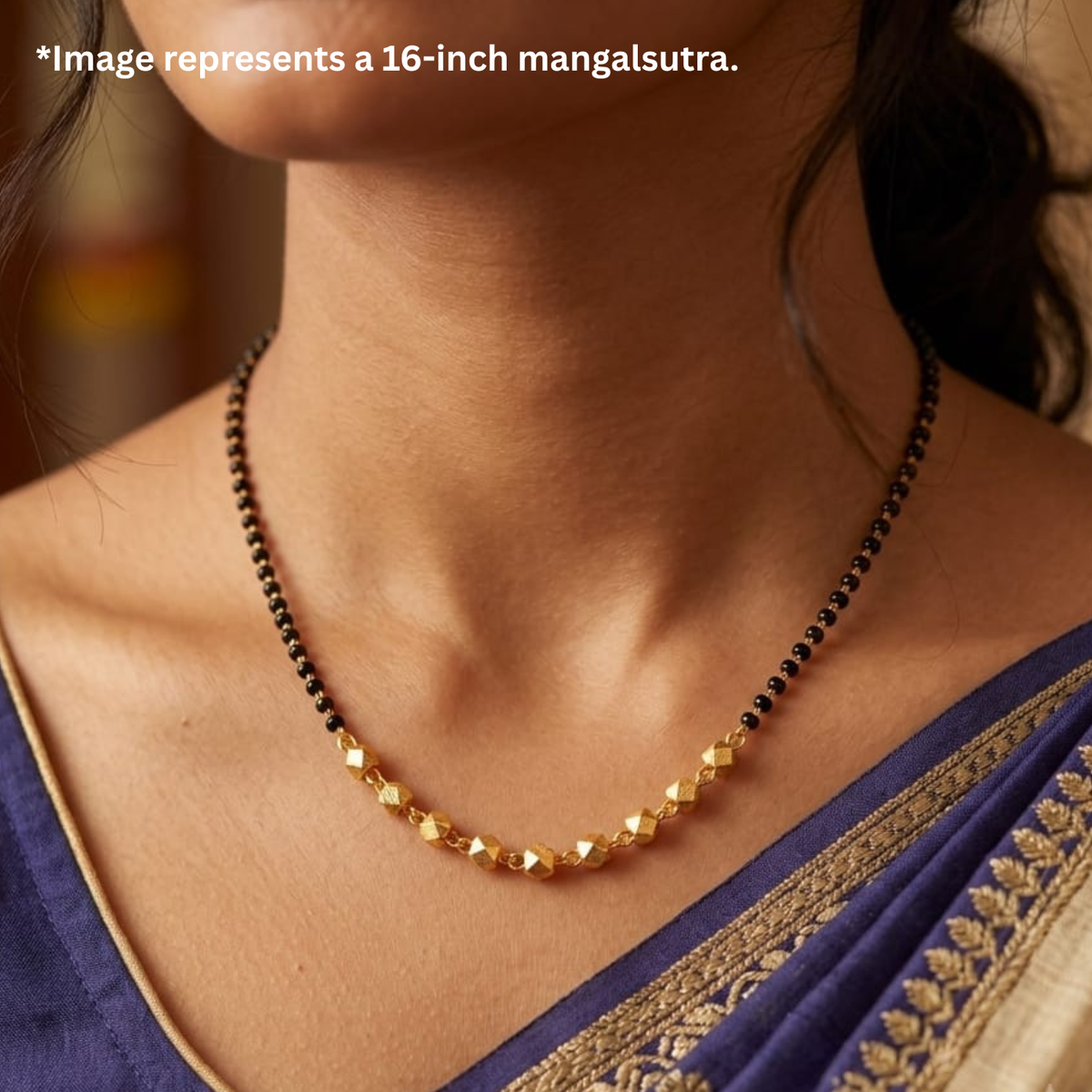 Handmade Ashtapailu Mangalsutra | 24 Carat Gold Plated