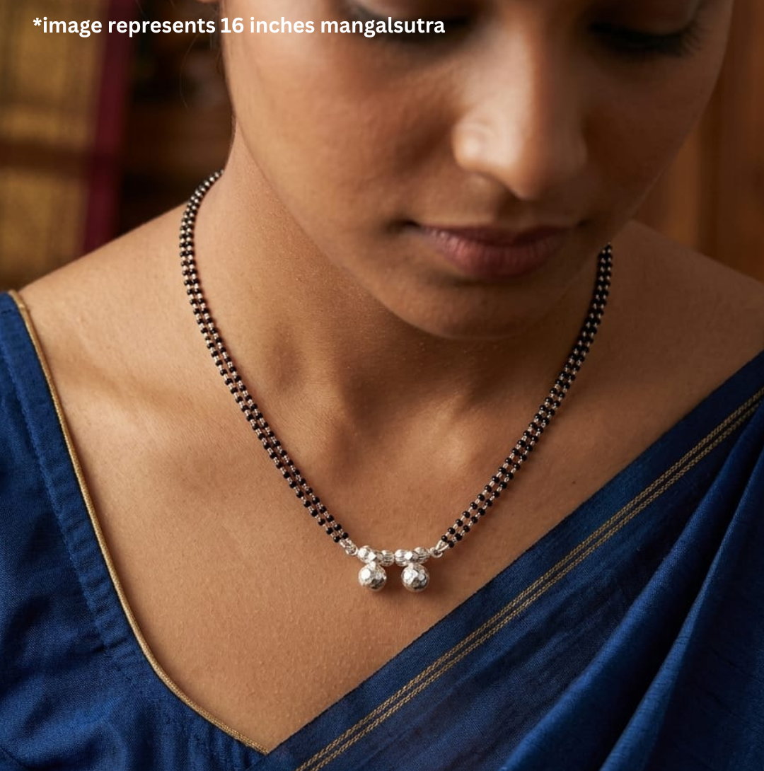 925 Silver Vati Celestial Mangalsutra