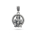 925 Silver Lord Ganesha: The Divine Halo Pendant