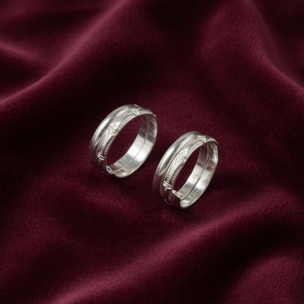 Rekha Sterling Silver Jodvi