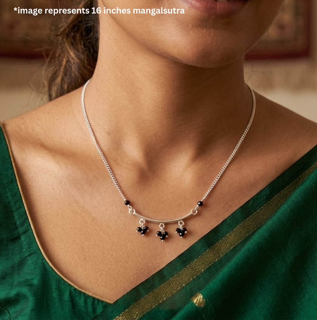 925 Silver Jhalar Mangalsutra
