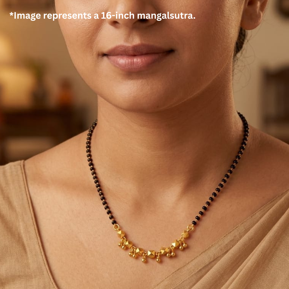 Handmade Ashtapailu Jhalar Mangalsutra | 24 Carat Gold Plated