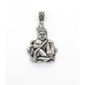 925 Silver Lord Bal Krishna: The Divine Flutist Pendant