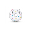 925 Silver Sweet Treat Kitty Donut Charm