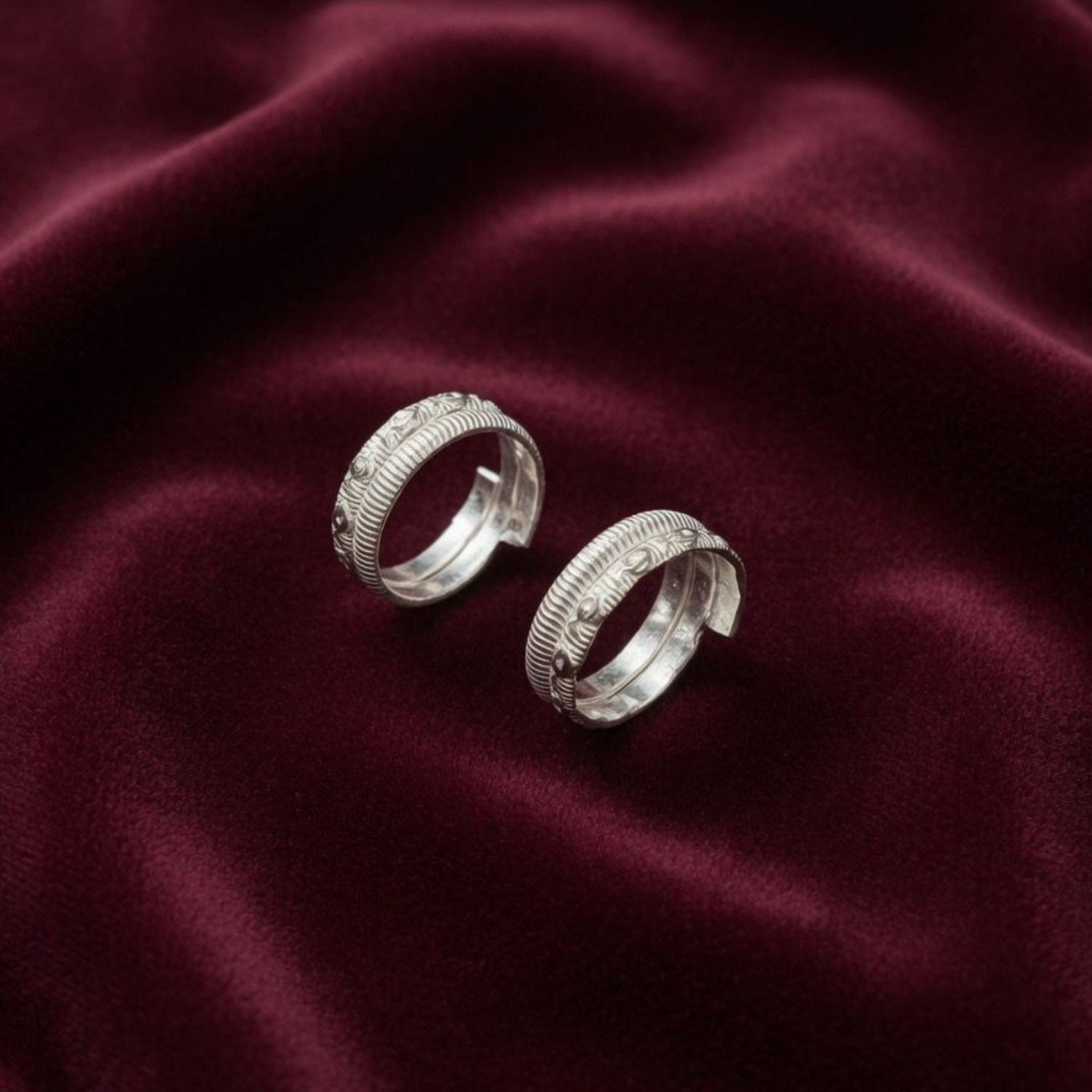 Rekha Sterling Silver Jodvi