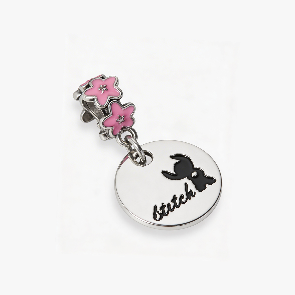 925 Silver "Ohana" Silhouette Dangle Charm