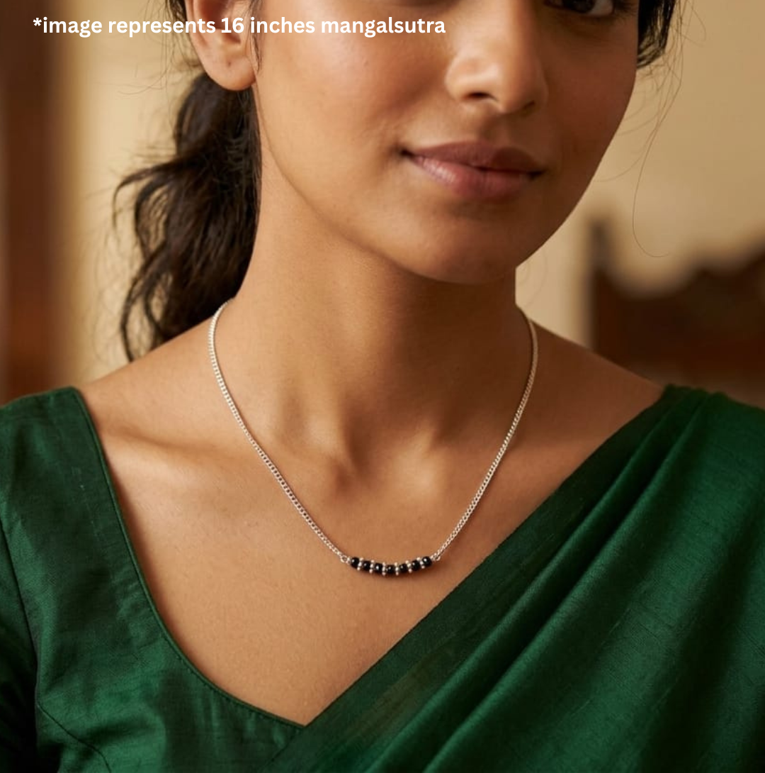925 Silver Classic Chain Mangalsutra