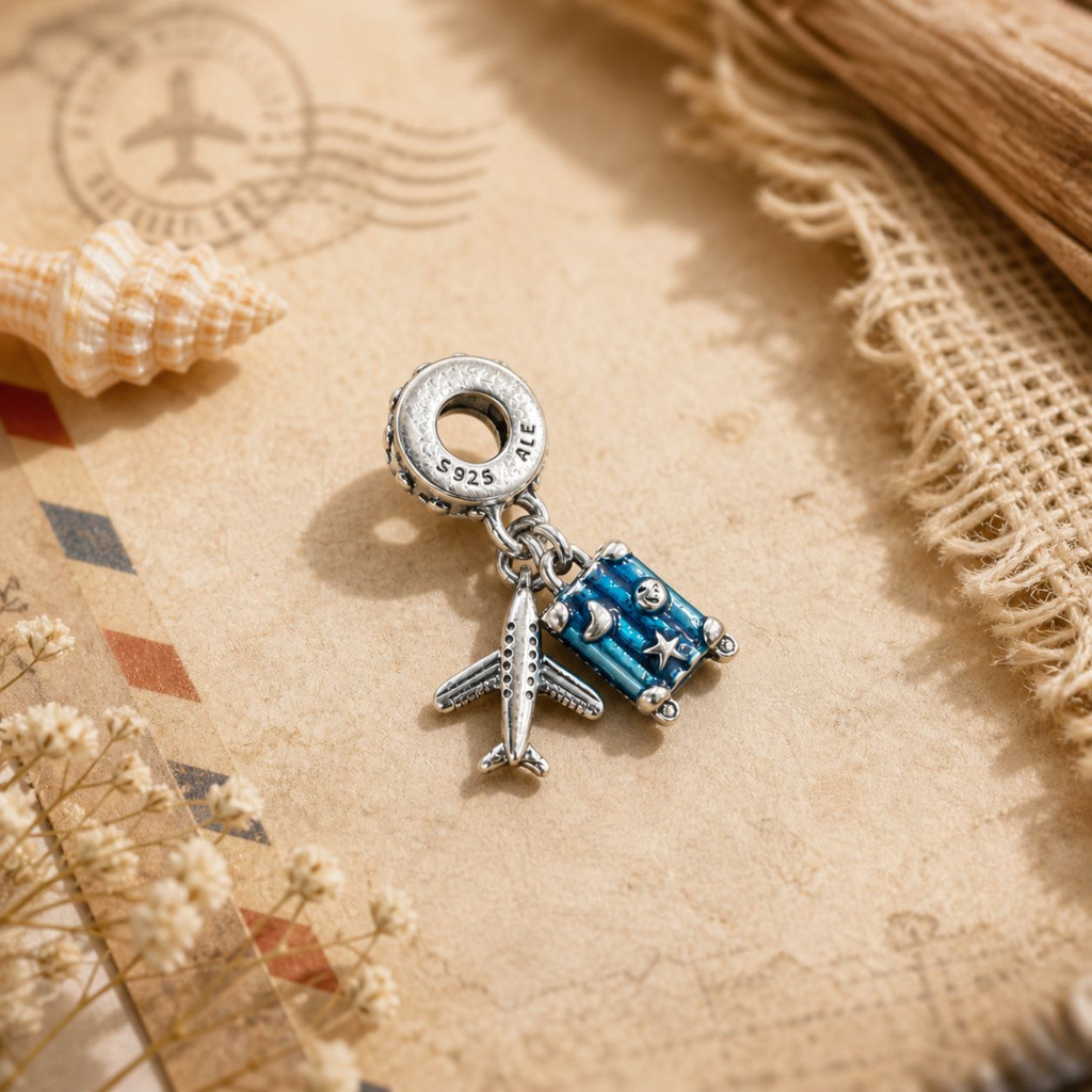 925 Silver Skybound Wanderer Charm