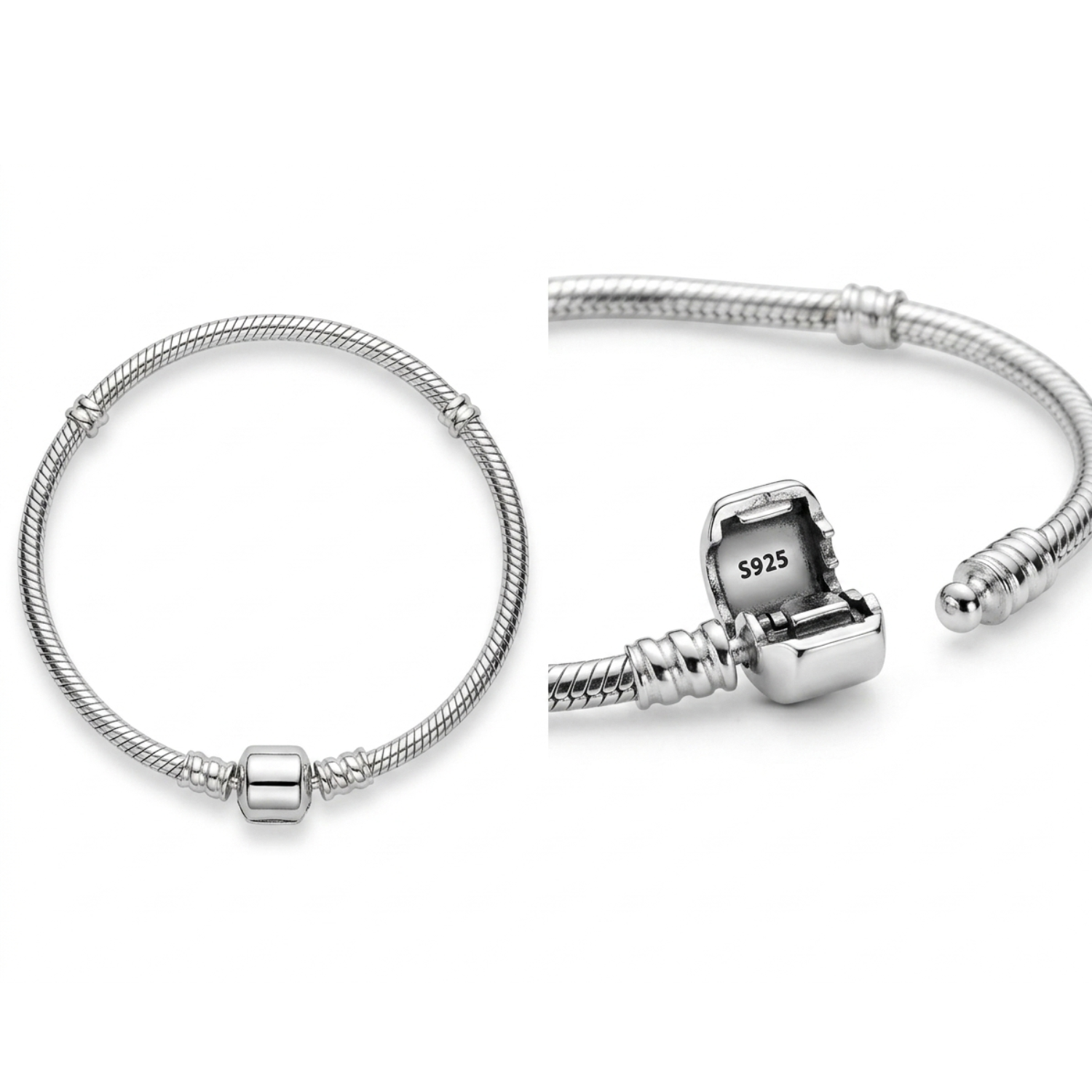 925 Silver Classic Moments Charm Bracelet ✨💖