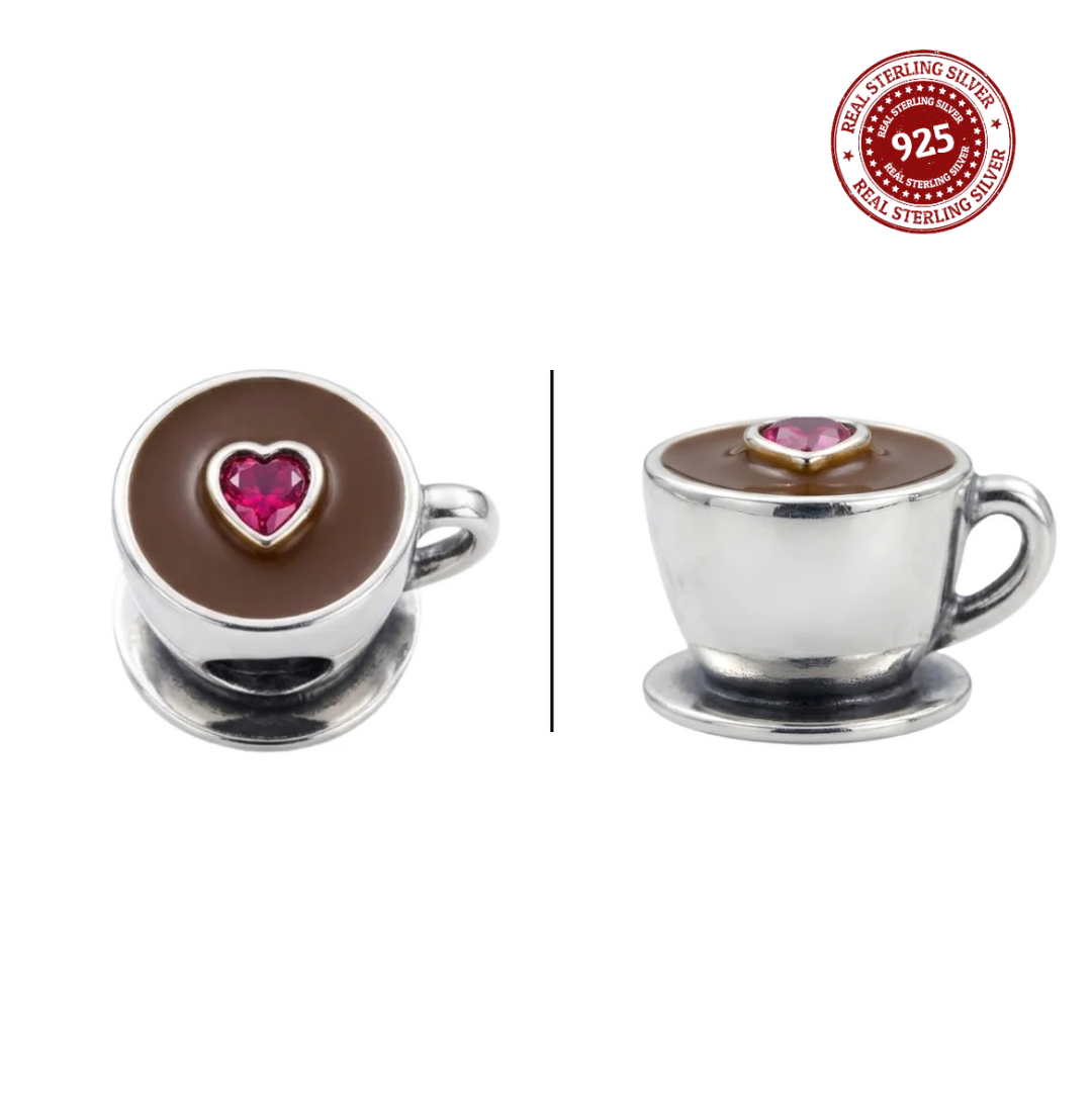 Love & Coffee Charm