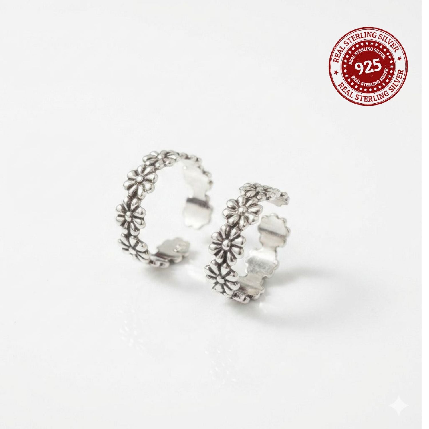Bakuli Oxidized Sterling Silver Jodvi